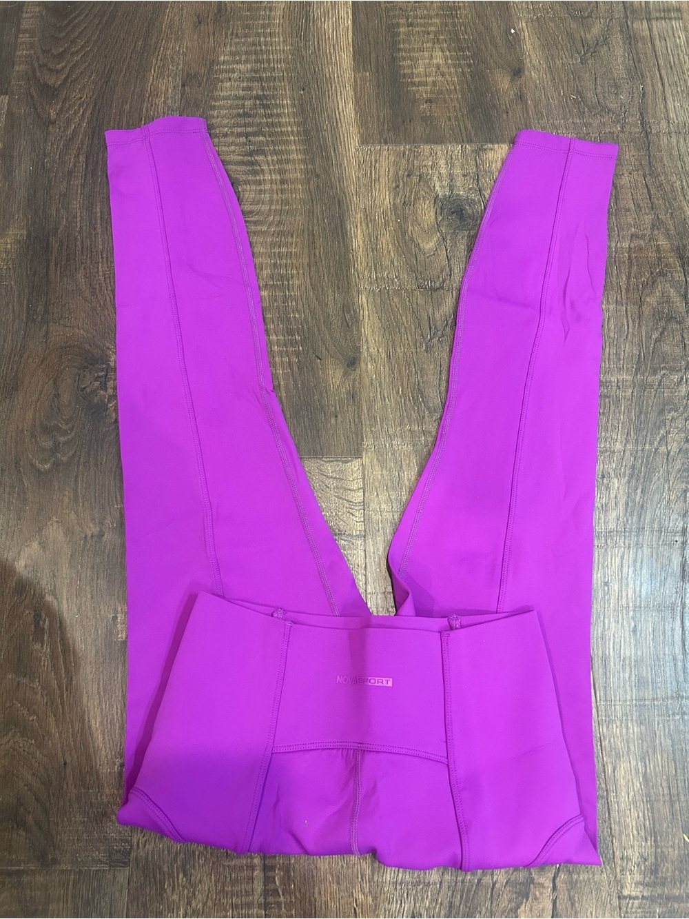 Fashion Nova Neon Pink High-Rise Performance Leggings